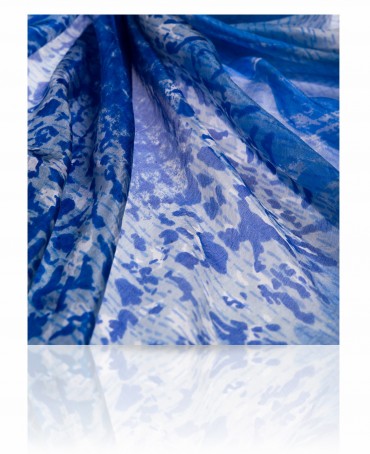 Палантин Женский S-SUNFLOWER/BLUE